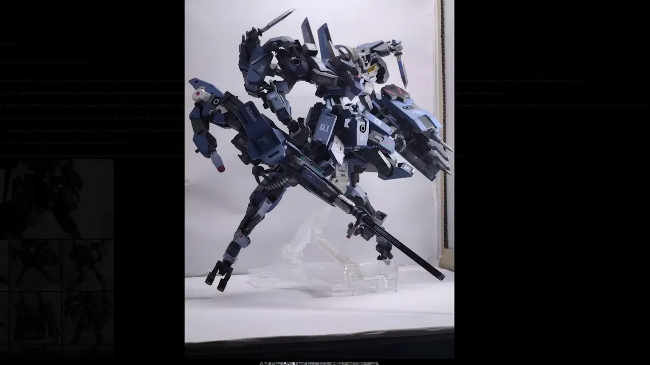 H-A-G-A-N ganador, diseño Kyokai-Senki con piernas Bunyip y backpack modular